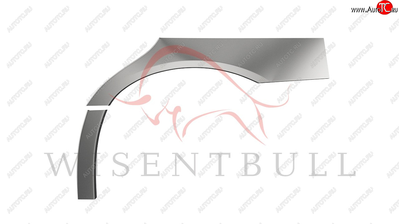 2 189 р. Левая задняя ремонтная арка (внешняя) Wisentbull KIA Opirus (2002-2010)  с доставкой в г. Пермь