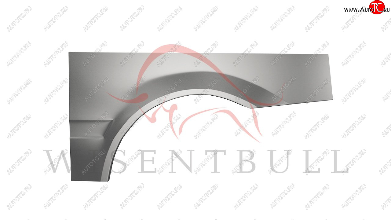 2 189 р. Левая задняя ремонтная арка (внешняя) Wisentbull  Mercedes-Benz CLK class  W208 (1997-2002)  с доставкой в г. Пермь