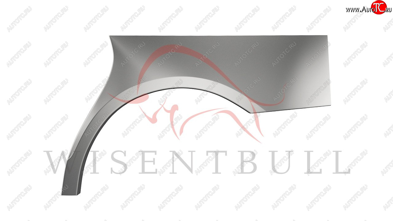 2 189 р. Левая задняя ремонтная арка (внешняя) Wisentbull  Mercedes-Benz S class  X222 (2014-2020) седан дорестайлинг, седан 1-ый рестайлинг, седан 2-ой рестайлинг  с доставкой в г. Пермь