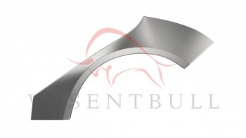 Левая задняя ремонтная арка (внешняя) Wisentbull Mitsubishi Colt  Z30 (2002-2011) хэтчбэк 5 дв. дорестайлинг, хэтчбэк 5 дв. рестайлинг