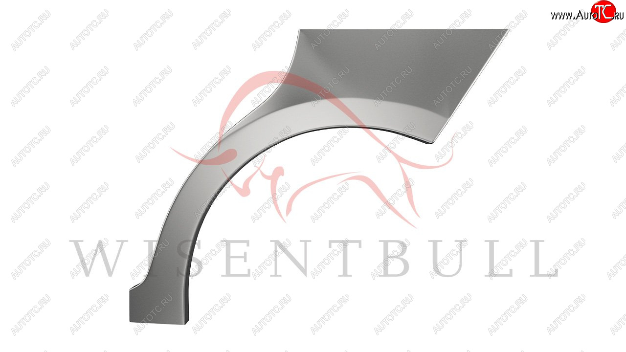2 189 р. Левая задняя ремонтная арка (внешняя) Wisentbull  Peugeot 207  WC (2006-2012) хэтчбэк 5 дв. дорестайлинг, хэтчбэк 5 дв. рестайлинг  с доставкой в г. Пермь