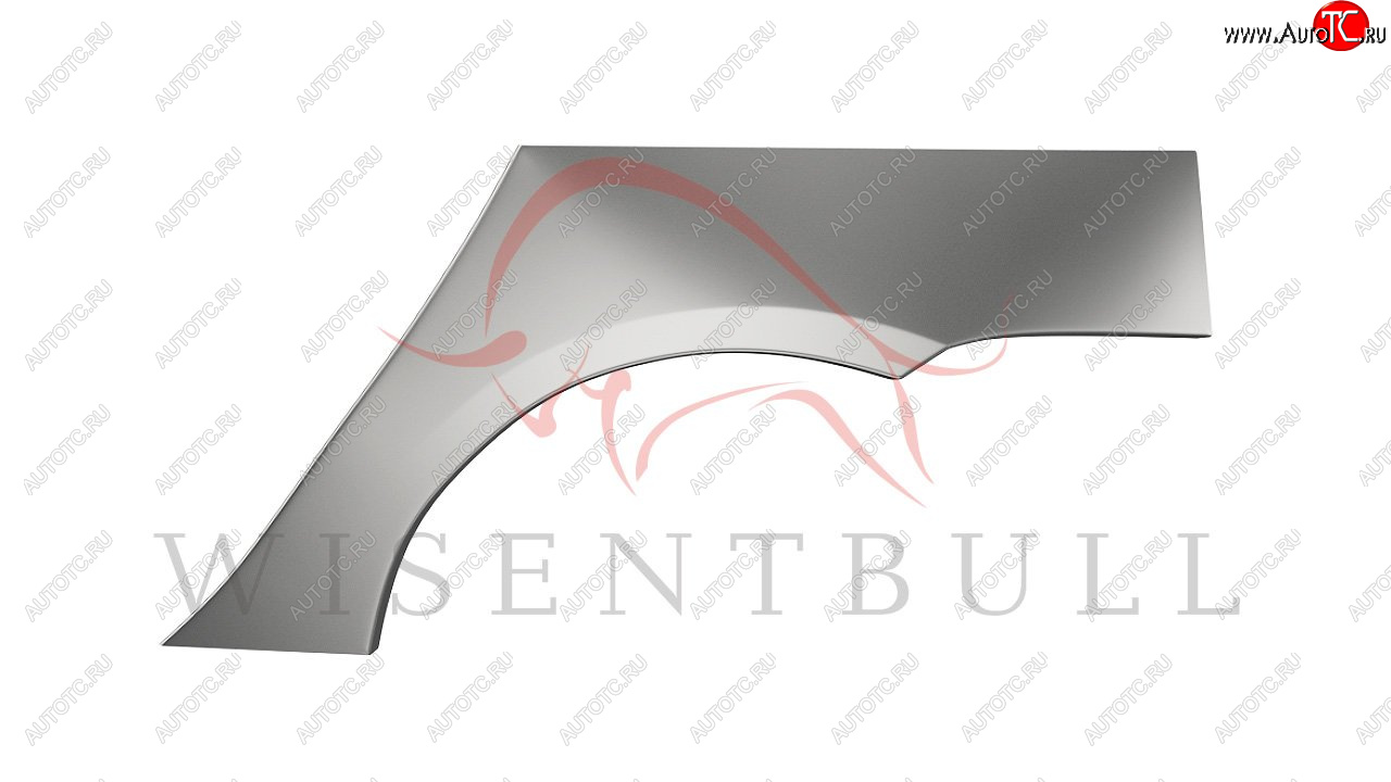 2 189 р. Левая задняя ремонтная арка (внешняя) Wisentbull  Peugeot 307  универсал (2001-2008) дорестайлинг, рестайлинг  с доставкой в г. Пермь