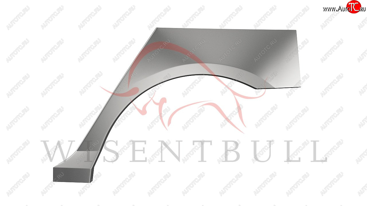 2 189 р. Левая задняя ремонтная арка (внешняя) Wisentbull  Peugeot 407  седан (2004-2010)  с доставкой в г. Пермь