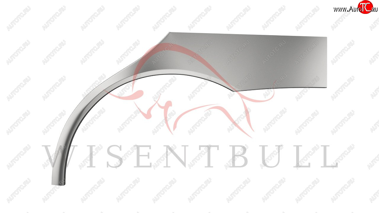 2 189 р. Левая задняя ремонтная арка (внешняя) Wisentbull Seat Leon 1M хэтчбэк 5 дв. (1998-2006)  с доставкой в г. Пермь