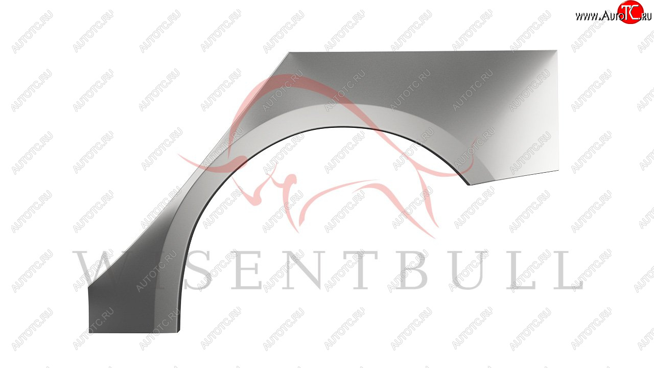 2 189 р. Левая задняя ремонтная арка (внешняя) Wisentbull  Tesla Model 3 (2017-2025)  с доставкой в г. Пермь