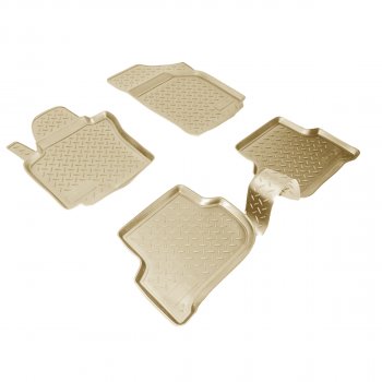 Коврики салонные Norplast Seat Altea  5P (2004-2009) дорестайлинг (бежевый)