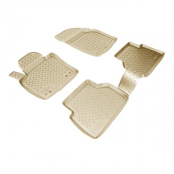 Коврики салонные Norplast Volkswagen Tiguan  NF (2006-2011) дорестайлинг (бежевый)