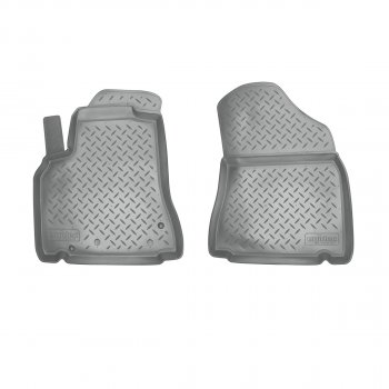 Коврики салонные (пер)  Norplast CITROEN Berlingo  B9 (2008-2016) дорестайлинг (серый)