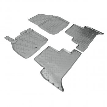 Коврики салонные Norplast Renault Scenic  3 (2009-2012) (серый)