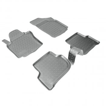 Коврики салонные Norplast Seat Altea  5P (2004-2009) дорестайлинг (серый)