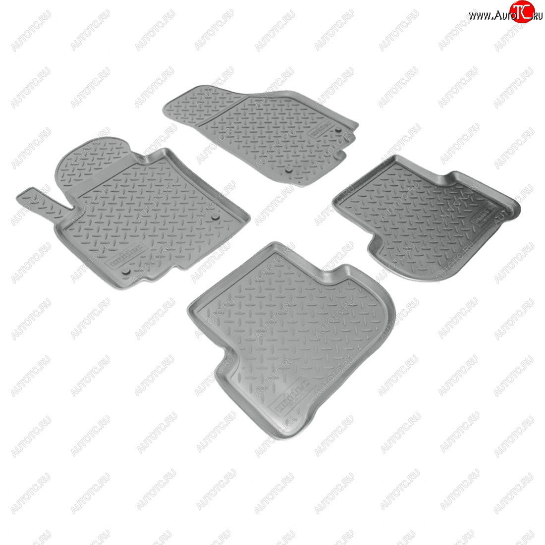 2 759 р. Коврики салонные (5L7) Norplast  Skoda Yeti (2009-2013) (серый)  с доставкой в г. Пермь