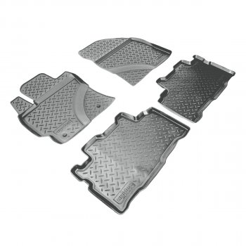 Коврики салонные Norplast  Toyota Verso  R20 (2009-2012) дорестайлинг (серый)