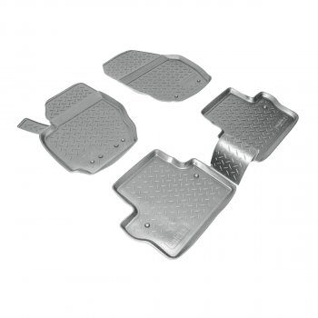 Коврики салонные Norplast Volvo XC70 (2007-2013) дорестайлинг (серый)