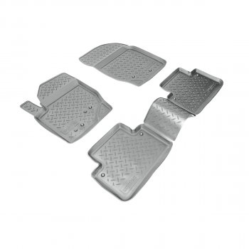Коврики салонные Norplast Volvo XC90  C (2002-2006) дорестайлинг (серый)