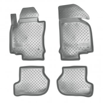 Коврики салонные Norplast Volkswagen Jetta  A5 (2005-2011) седан (серый)