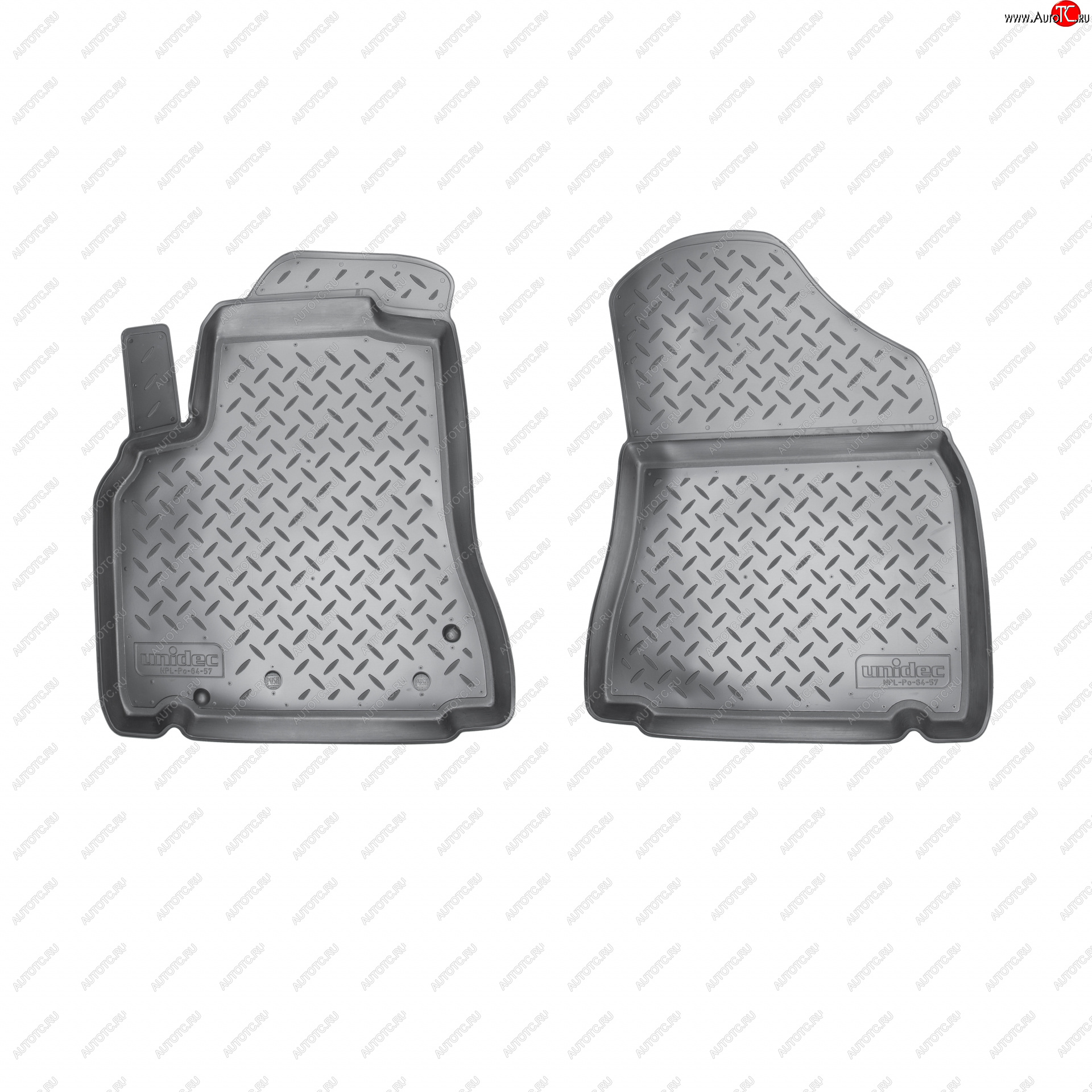 1 399 р. Коврики салонные (пер) Norplast CITROEN Berlingo B9 дорестайлинг (2008-2016) (черный)  с доставкой в г. Пермь