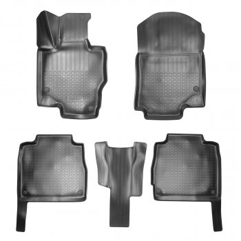 Коврики салонные Norplast Mercedes-Benz GLS-Class  X167 (2019-2025) (черный)