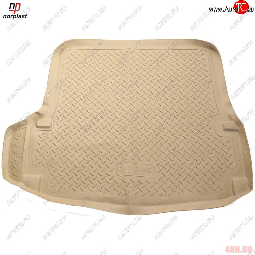 2 389 р. Коврики в багажное отделение Norplast  Skoda Octavia  A5 (2004-2013) дорестайлинг лифтбэк, дорестайлинг универсал, лифтбэк рестайлинг, рестайлинг универсал (бежевый)  с доставкой в г. Пермь