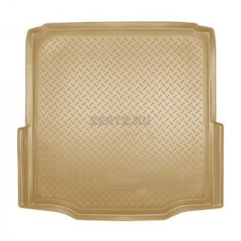 Коврики в багажное отделение Norplast Skoda Superb B6 (3T) лифтбэк дорестайлинг (2008-2013) (бежевый)