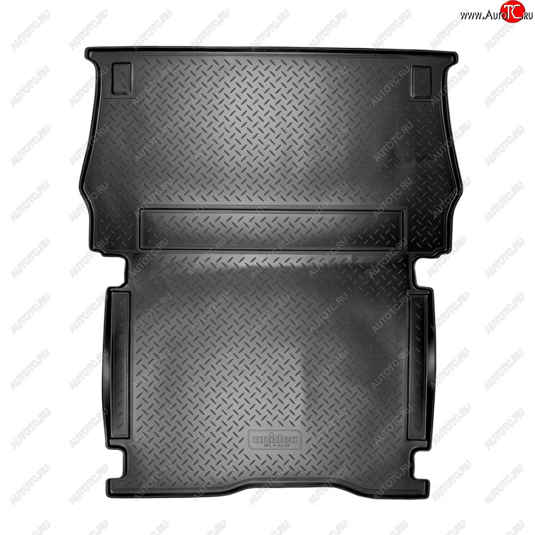 3 189 р. Коврики в багажное отделение для Citroen Berlingo II (B9) (2008) (фургон стандартная база)  npl-p-64-58-1  с доставкой в г. Пермь