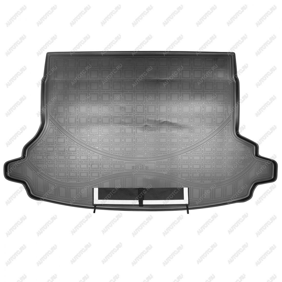 3 199 р. Коврики в багажное отделение (для а/м без сабвуфера) Norplast Subaru Forester SK/S14 дорестайлинг (2018-2021) (черный, с фартуком )  с доставкой в г. Пермь