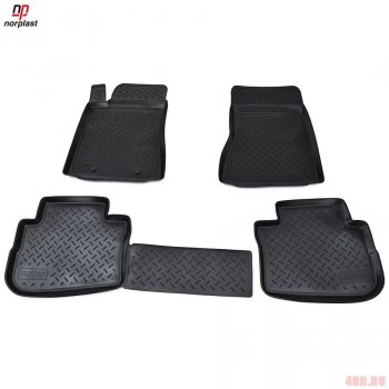 Коврики салонные Norplast Cadillac CTS  седан (2007-2013) (черный)