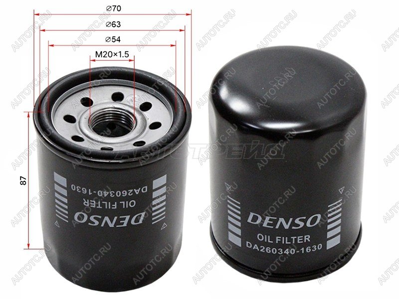 599 р. Фильтр масляный DENSO  Honda Civic  EJ,EK,EM (1995-2000) седан дорестайлинг, хэтчбэк 3 дв. дорестайлинг, седан рестайлинг, хэтчбэк 3 дв. рестайлинг  с доставкой в г. Пермь