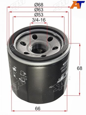 213 р. Фильтр масляный TOYOTA CAMI HCEJK3VEK3VTDUET EJDEEJVEK3VESPARKYDAIHATSU TERIOS K3VE SAT ST-15601-97202  с доставкой в г. Пермь. Увеличить фотографию 2