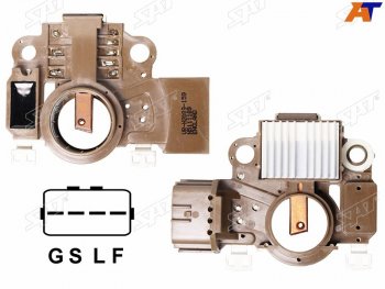 1 099 р. Реле-регулятор напряжения генератора MMC OUTLANDER CW#WASX GA0#LANCER XPAGERO V80906G726G75 SAT ST-1800A087  с доставкой в г. Пермь. Увеличить фотографию 1