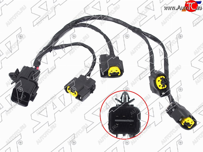 729 р. Комплект проводов катушек зажигания HUYNDAI SOLARISKIA RIOKIA CEED 1,41,6 SAT ST-27350-2B000  с доставкой в г. Пермь