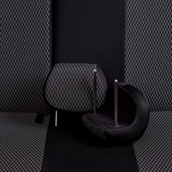7 299 р. Комплект чехлов для сидений (РЗС 60/40 2П+1Г жаккард) Дублин Lord Autofashion  Chevrolet Cruze  J300 (2009-2015) седан дорестайлинг, седан рестайлинг (черный, вставка прямоугольник черная, строчка черная)  с доставкой в г. Пермь. Увеличить фотографию 5