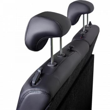 8 549 р. Комплект чехлов для сидений (ЦЗС 2Г Илана+Орегон) ТУРИН СТ Lord Autofashion  Daewoo Nexia  рестайлинг (2008-2015) (черный, вставка черная, строчка черная)  с доставкой в г. Пермь. Увеличить фотографию 6