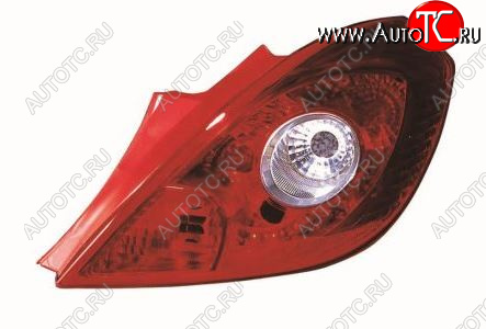 4 499 р. Левый фонарь задний DEPO Opel Corsa D 1-ый рестайлинг, хэтчбэк 3 дв. (2010-2011)  с доставкой в г. Пермь