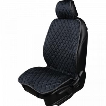 1 879 р. Накидка (2 места Хами) АЛЯСКА ст РОМБ Lord Autofashion   (черный, строчка синяя)  с доставкой в г. Пермь. Увеличить фотографию 2