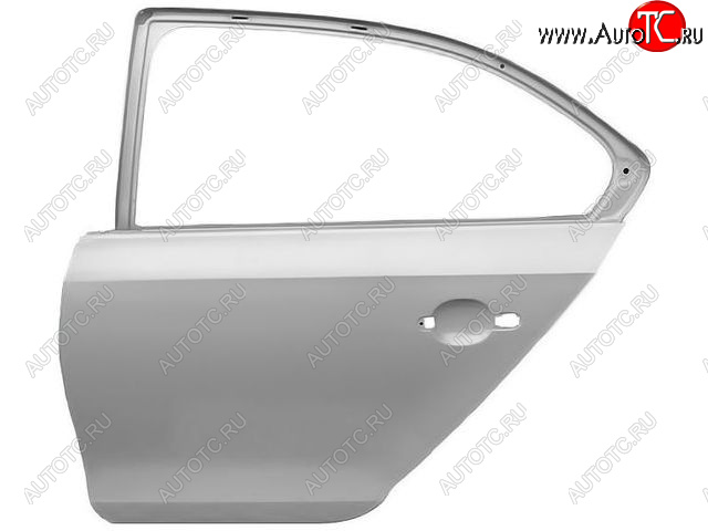 17 649 р. Левая дверь задняя BodyParts  Volkswagen Jetta  A6 (2011-2015) седан дорестайлинг (Неокрашенная)  с доставкой в г. Пермь
