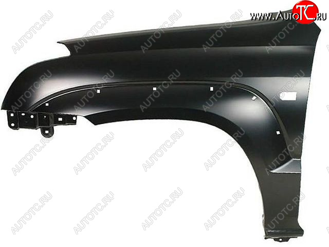 6 399 р. Левое крыло BODYPARTS  Toyota Land Cruiser Prado  J120 (2002-2009) (неокрашенное)  с доставкой в г. Пермь