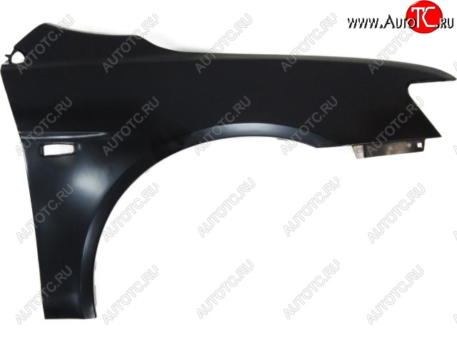 3 599 р. Правое крыло (с отверстием под повторитель поворота) BodyParts Mitsubishi Lancer 10 CY седан дорестайлинг (2007-2010) (Неокрашенное)  с доставкой в г. Пермь