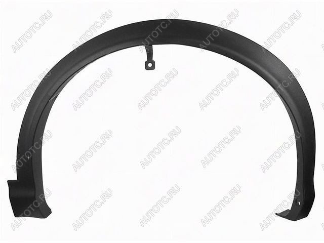 1 599 р. Правый молдинг арки переднего крыла (пр-во Китай) BODYPARTS  Nissan Qashqai  2 (2013-2019) J11 дорестайлинг  с доставкой в г. Пермь