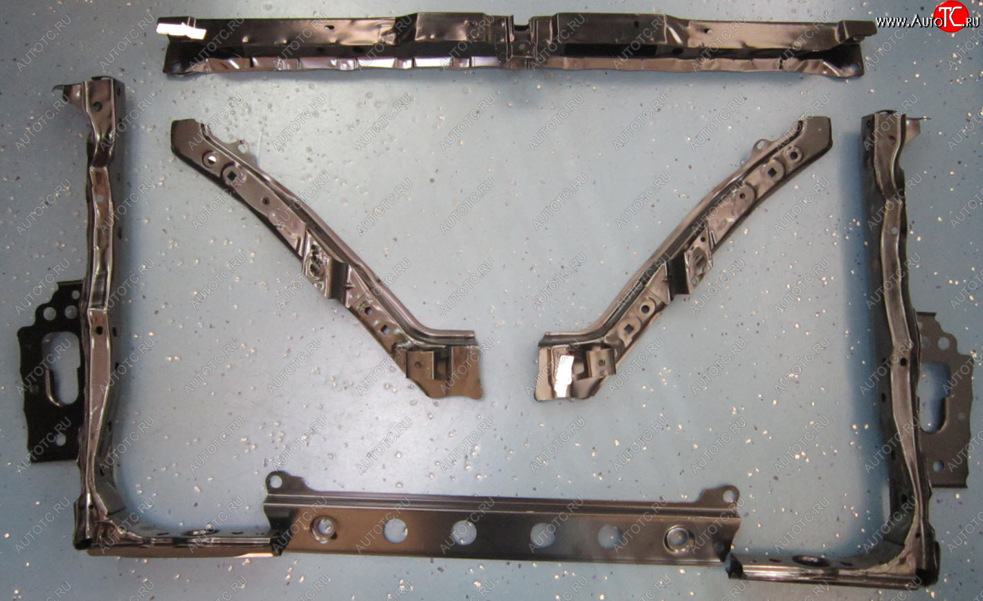 4 549 р. RAV4 СУППОРТ РАДИАТОРА В СБОРЕ С КРОНШТЕЙН ФАР (Китай) BODYPARTS tyrv406-382  с доставкой в г. Пермь