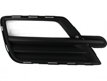 Правая решетка переднего бампера (с отверстием под ПТФ, пр-во Китай) BODYPARTS Volkswagen Caddy  2K (2015-2020) рестайлинг