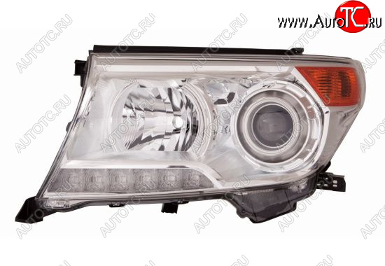 28 999 р. Левая фара (ксенон) BodyParts  Toyota Land Cruiser  200 (2012-2015) 1-ый рестайлинг  с доставкой в г. Пермь