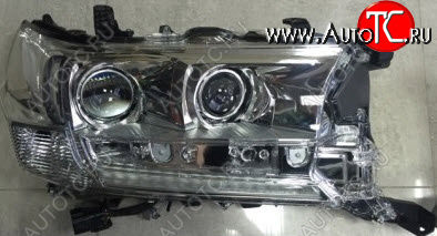 32 999 р. Правая фара (линзован) DEPO  Toyota Land Cruiser  200 (2015-2021) 2-ой рестайлинг  с доставкой в г. Пермь