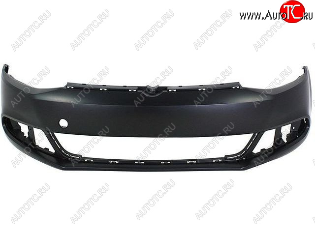 4 099 р. Бампер передний (Тайвань) BodyParts  Volkswagen Jetta  A6 (2011-2015) седан дорестайлинг (Неокрашенный)  с доставкой в г. Пермь