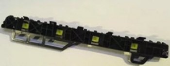 Левое крепление заднего бампера (пр-во Китай) BODYPARTS KIA Rio  4 FB (2016-2020) дорестайлинг седан