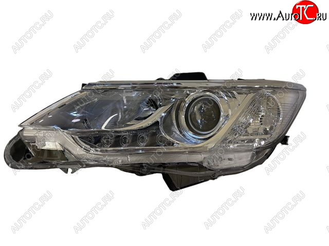 8 449 р. Левая фара (с электрокорректором, диодная) BODYPARTS  Toyota Camry  XV55 (2014-2017) 1-ый рестайлинг  с доставкой в г. Пермь