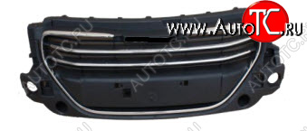 4 549 р. Решётка радиатора (с хром молдингом) BodyParts Peugeot 301 (2012-2017) (Неокрашенная)  с доставкой в г. Пермь