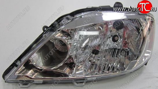 3 799 р. Левая фара BODYPARTS Renault Logan 1 рестайлинг (2010-2016)  с доставкой в г. Пермь