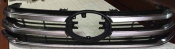 Решётка радиатора (хром) BodyParts Toyota Hilux  AN120 (2016-2020) дорестайлинг