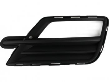 Левая решетка переднего бампера (с отверстием под ПТФ, пр-во Китай) BODYPARTS Volkswagen Caddy  2K (2015-2020) рестайлинг