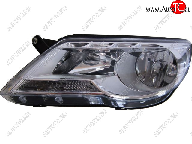 8 549 р. Левая фара (корректор) BODYPARTS  Volkswagen Tiguan  NF (2006-2011) дорестайлинг  с доставкой в г. Пермь